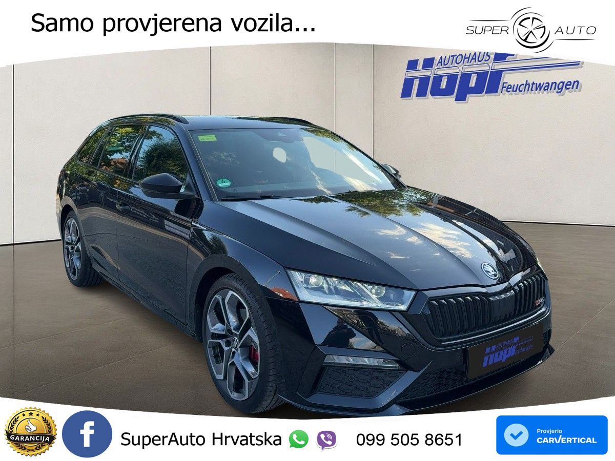 Škoda Octavia Combi RS 2.0 TDI (200 KS) DSG LED+GR SJED+ACC