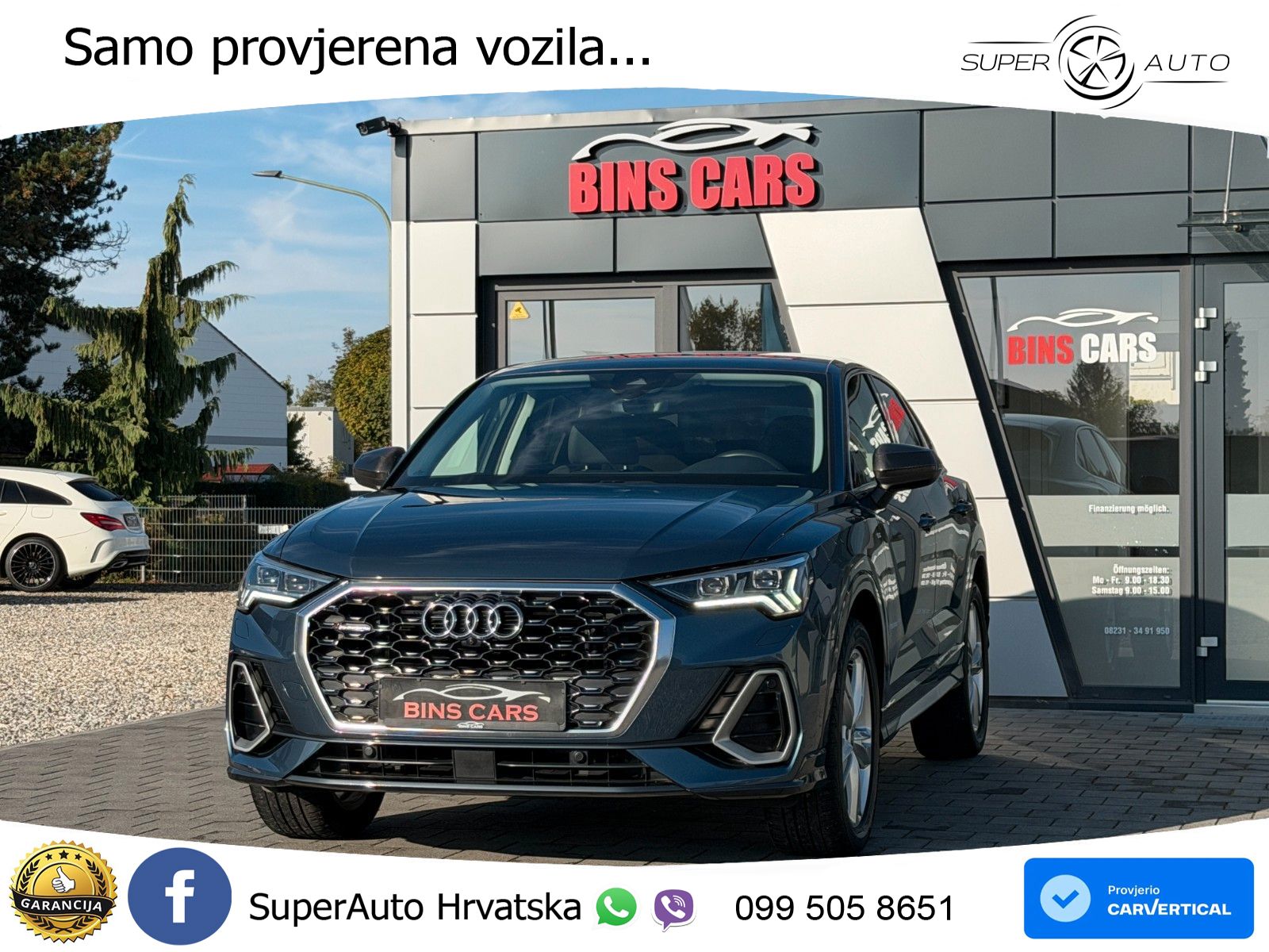 Audi Q3 Sportback 40 TDI (190 KS) quattro S tronic S line