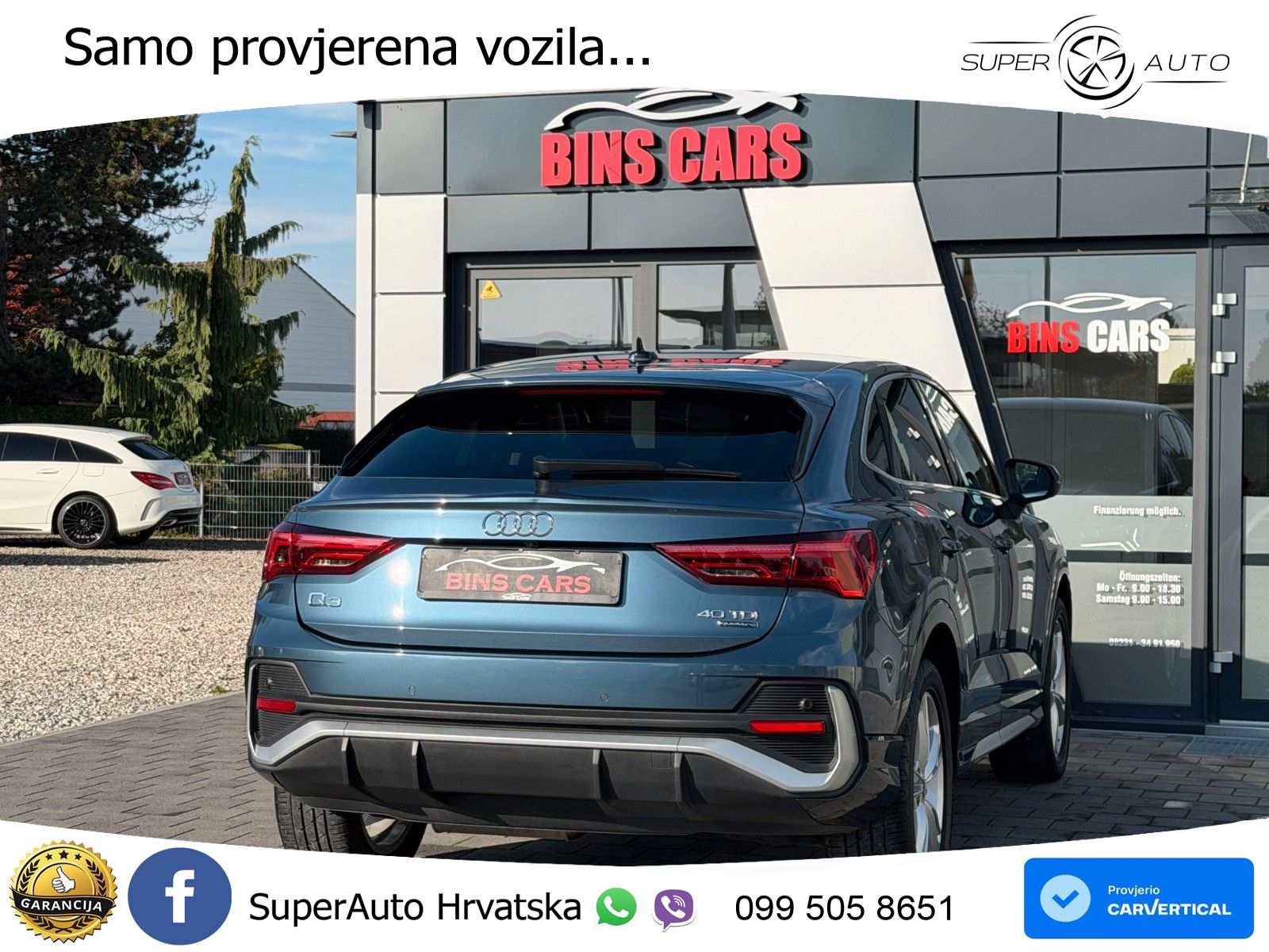 Audi Q3 Sportback 40 TDI (190 KS) quattro S tronic S line