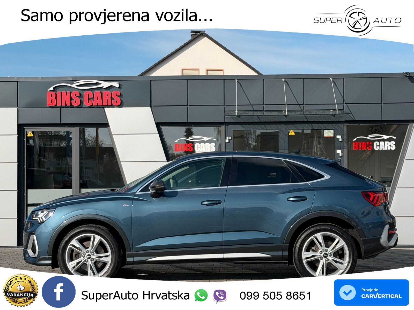 Audi Q3 Sportback 40 TDI (190 KS) quattro S tronic S line