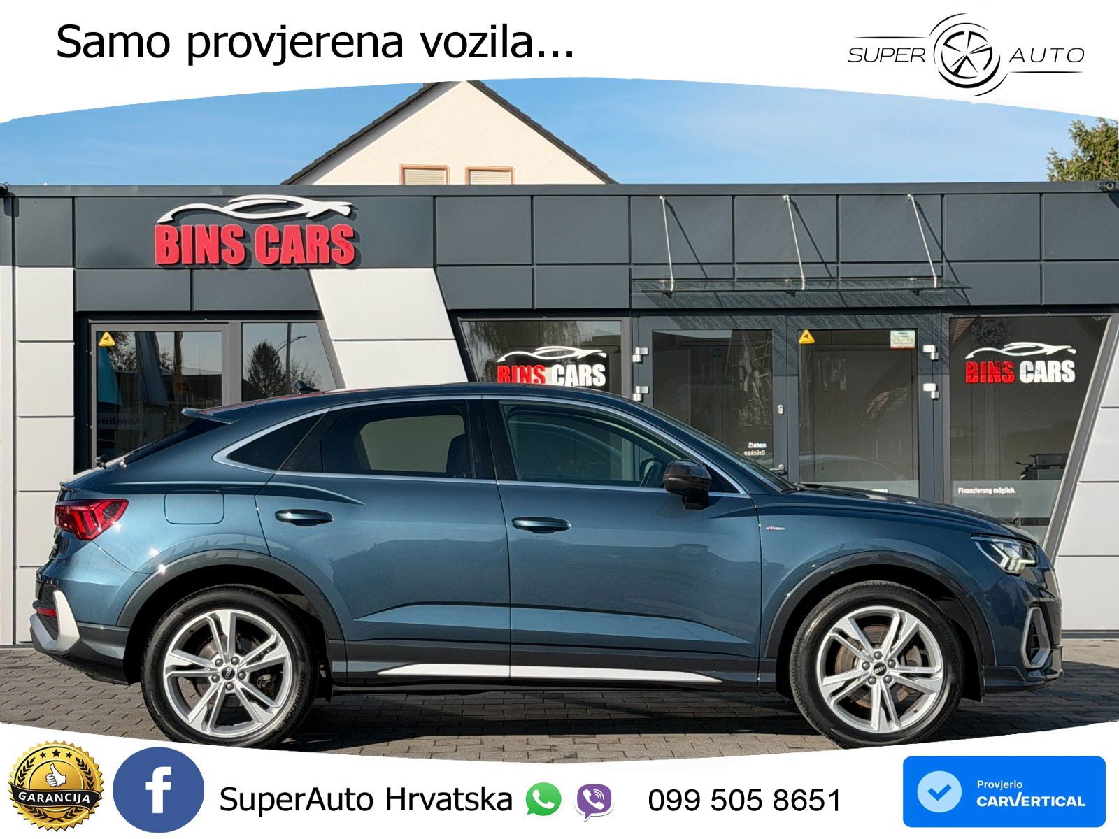Audi Q3 Sportback 40 TDI (190 KS) quattro S tronic S line