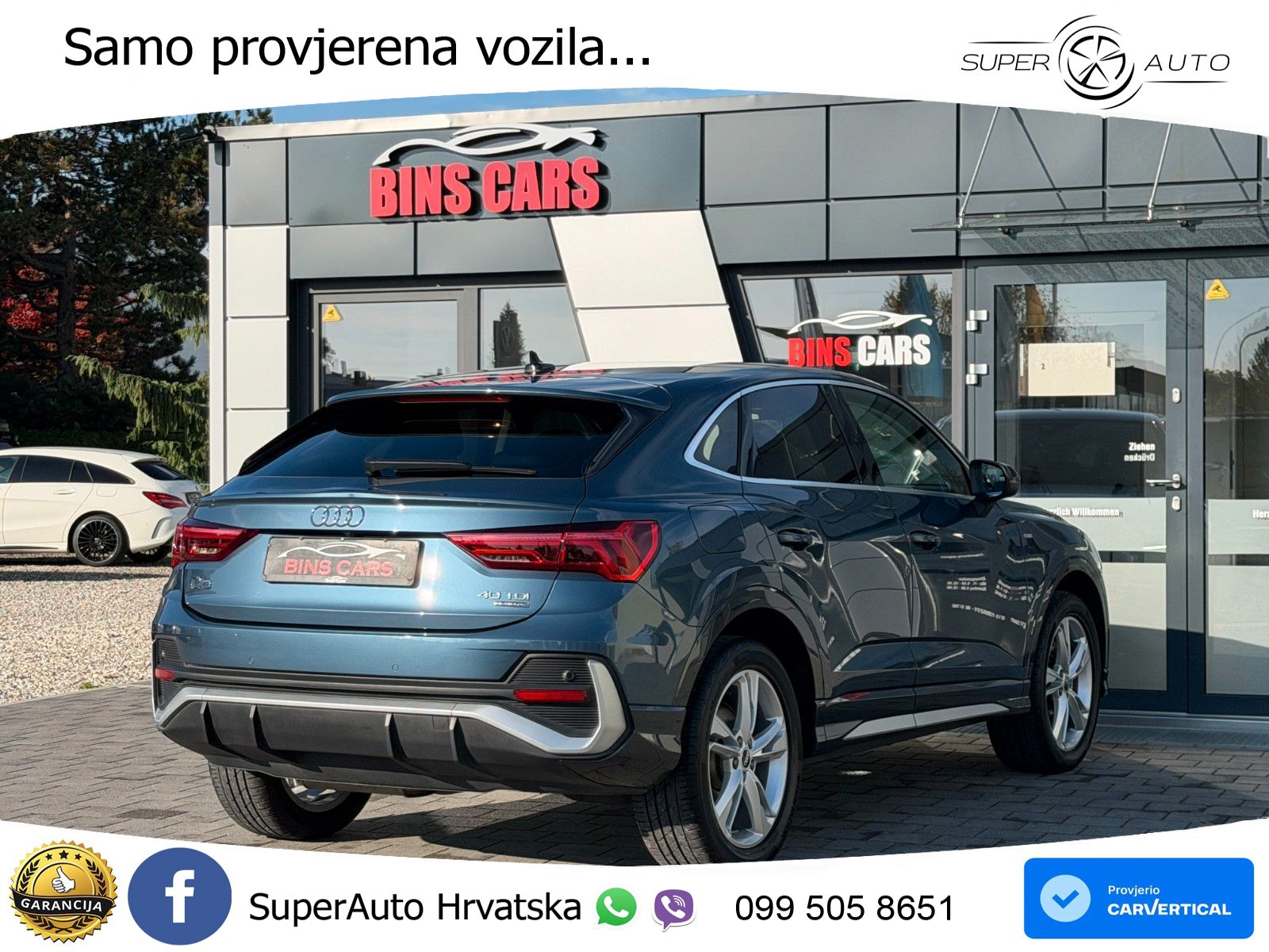Audi Q3 Sportback 40 TDI (190 KS) quattro S tronic S line