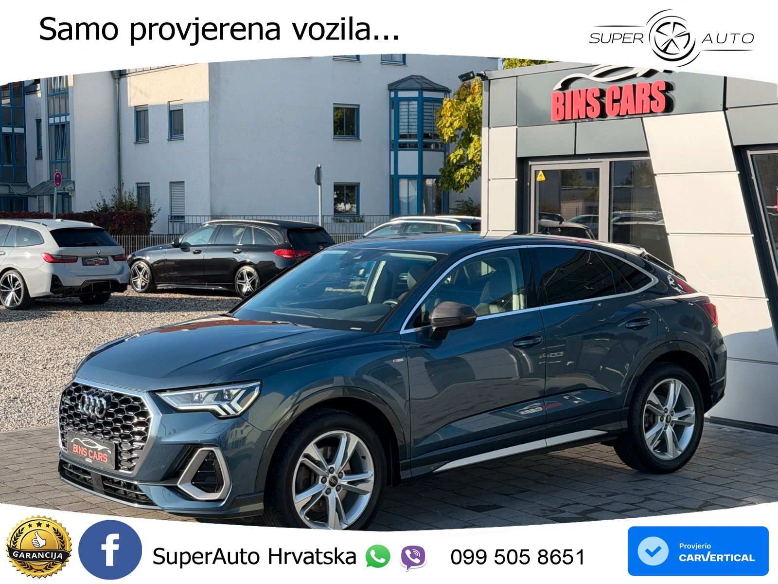 Audi Q3 Sportback 40 TDI (190 KS) quattro S tronic S line
