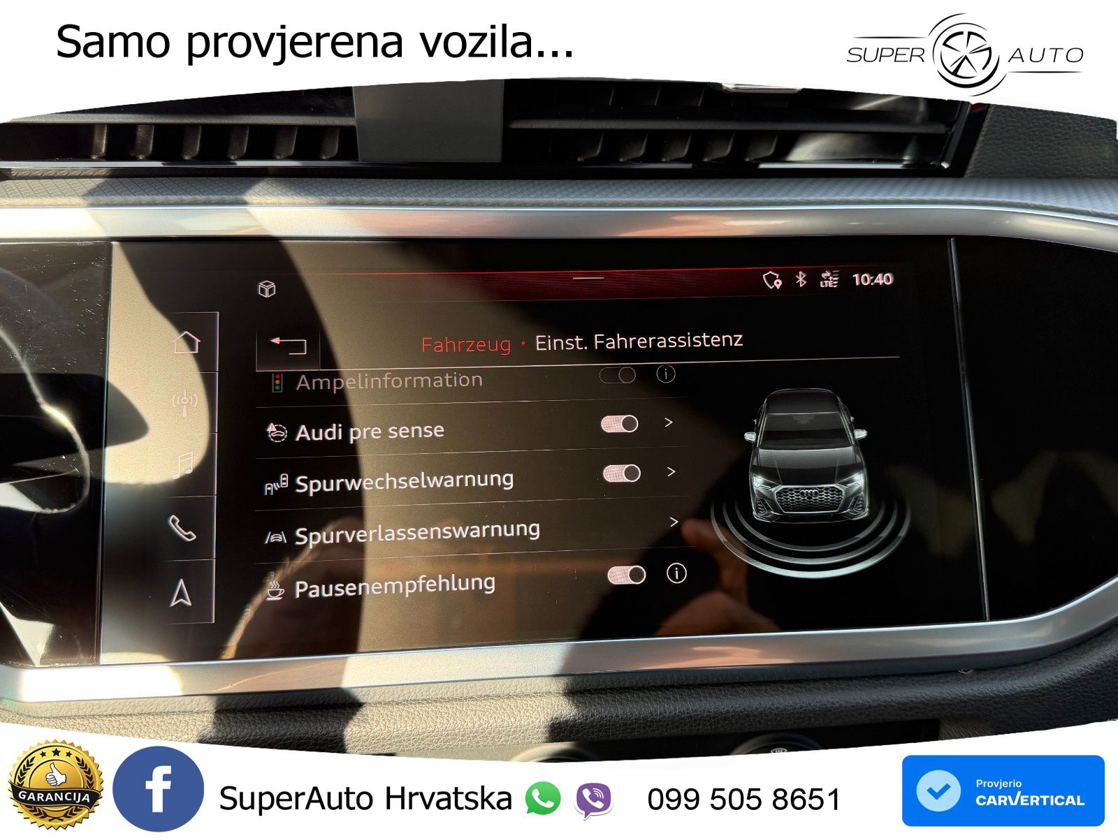 Audi Q3 Sportback 40 TDI (190 KS) quattro S tronic S line