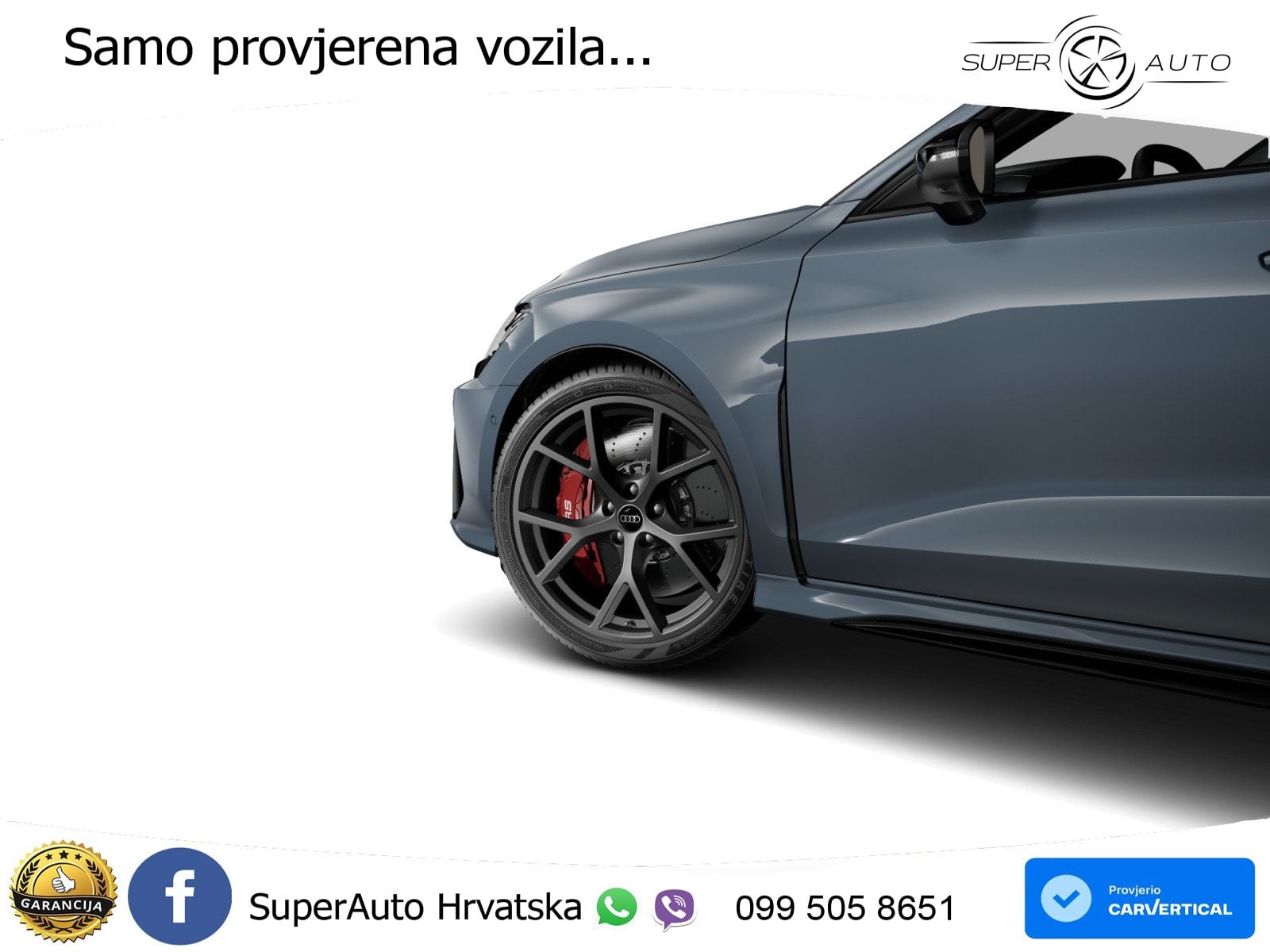 Audi RS3 Sportback 2.5 TFSI (400 KS) quattro S tronic LED+GR SJED+ACC