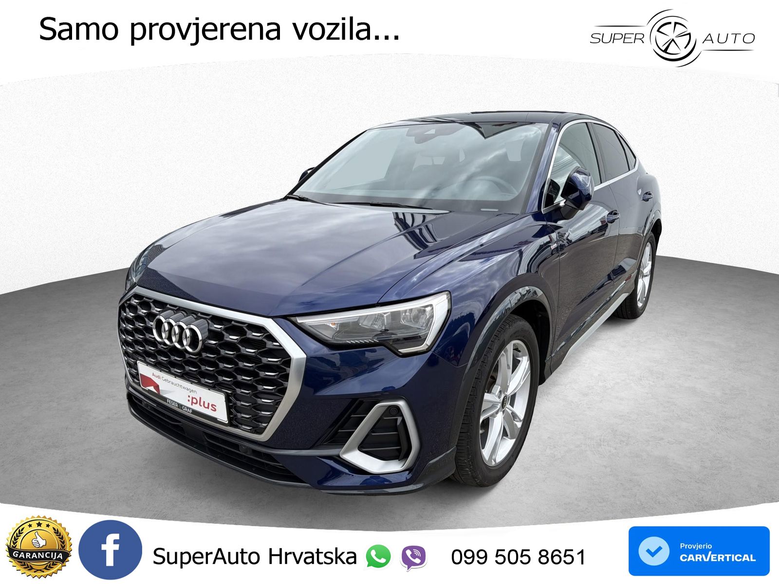 Audi Q3 II Sportback 35 TFSI (150 KS) S tronic 2x S line