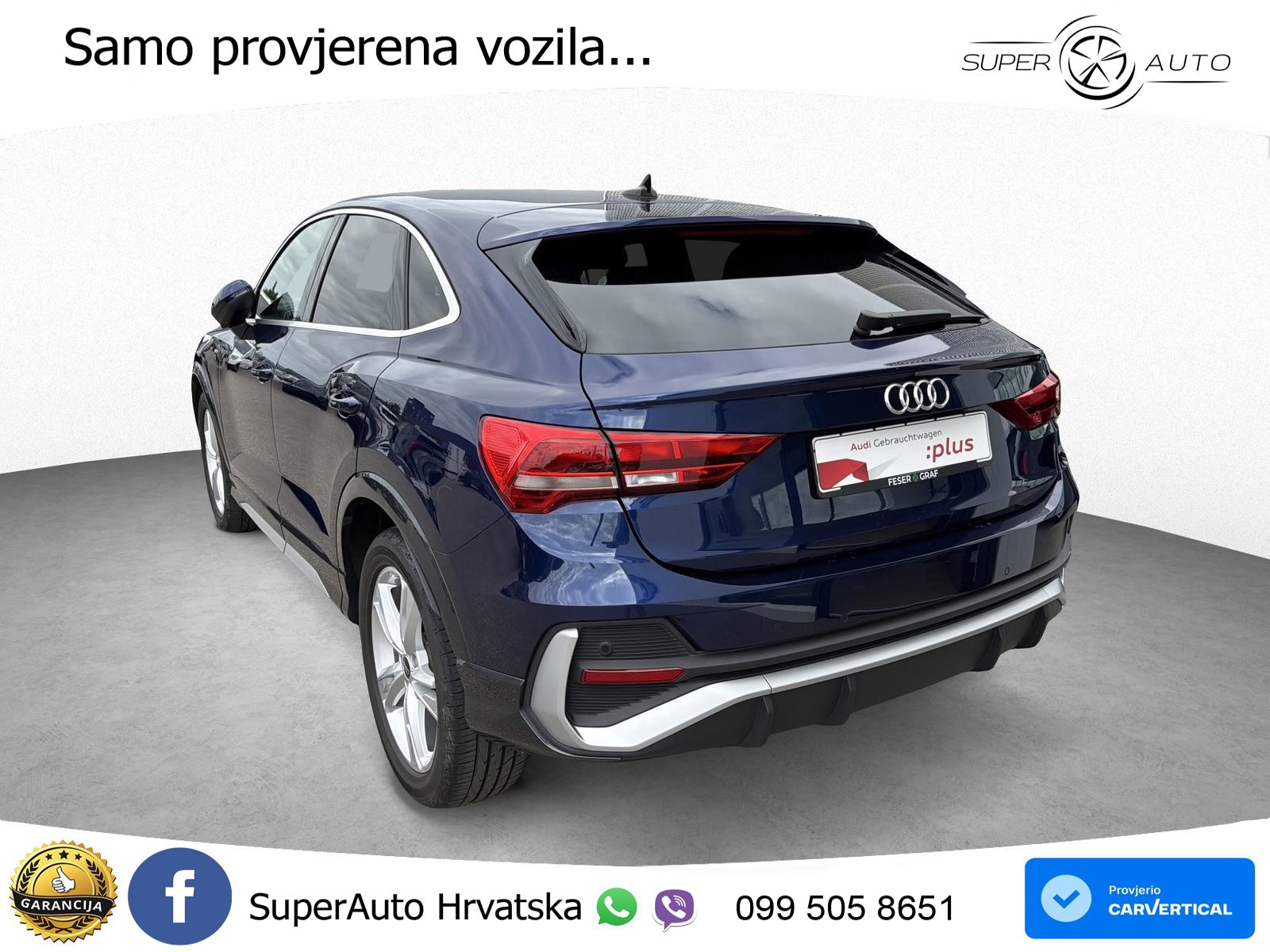 Audi Q3 II Sportback 35 TFSI (150 KS) S tronic 2x S line