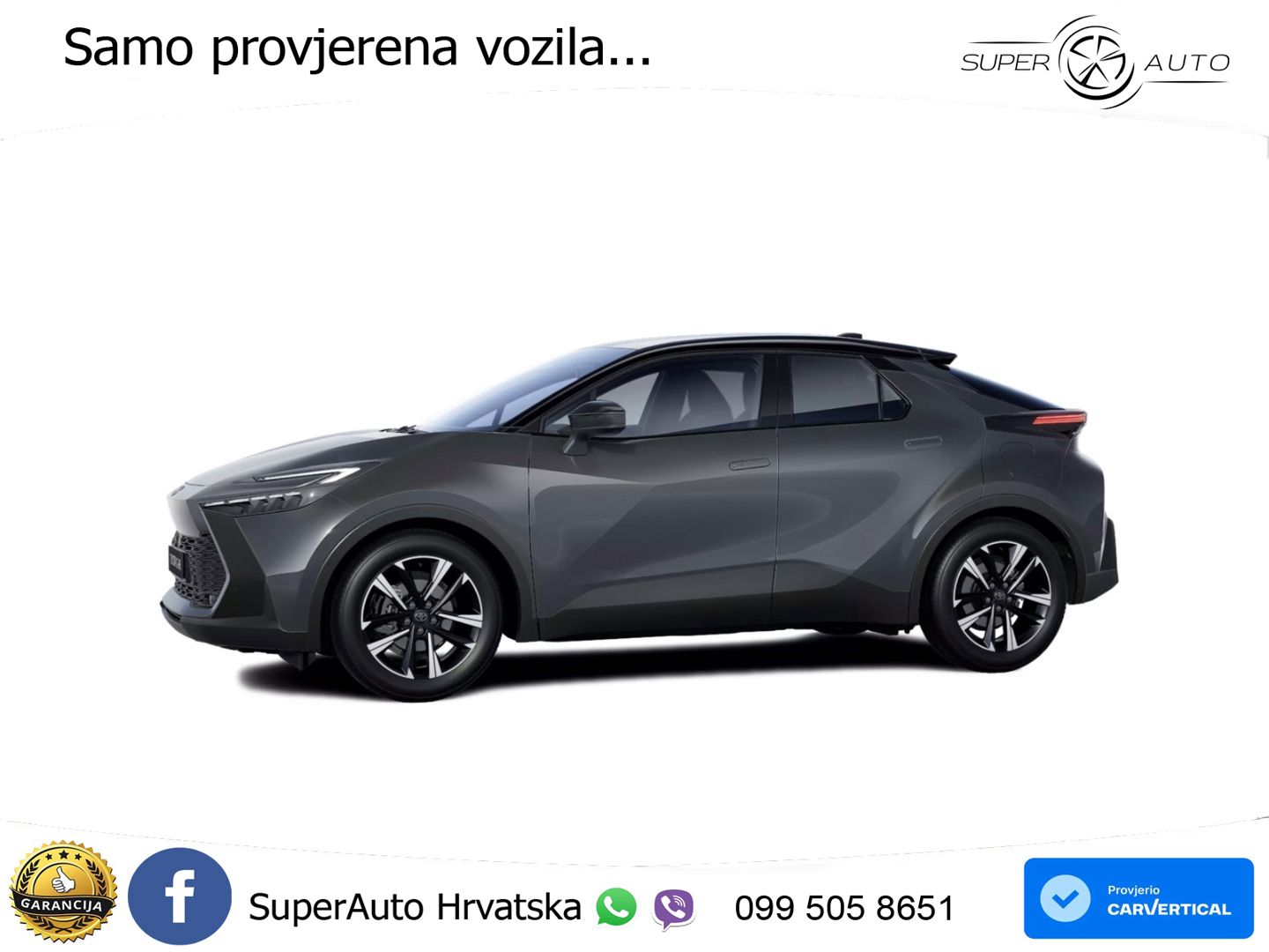Toyota C-HR 1.8 (140 KS) Hybrid e-CVT Teamplayer LED+GR SJED+ACC