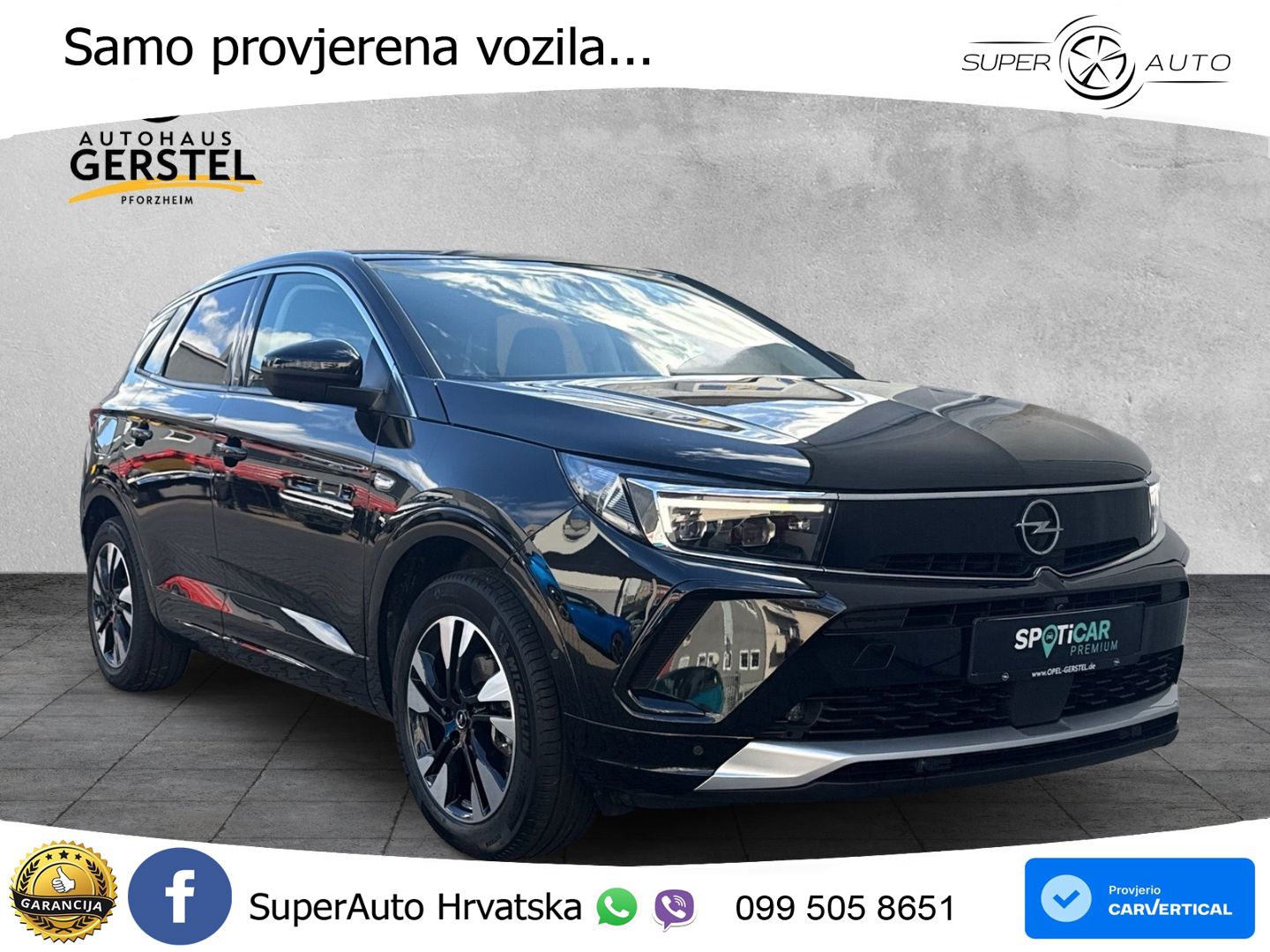 Opel Grandland 1.2i Turbo (130 KS) Automatic Elegance LED+GR SJED+ACC
