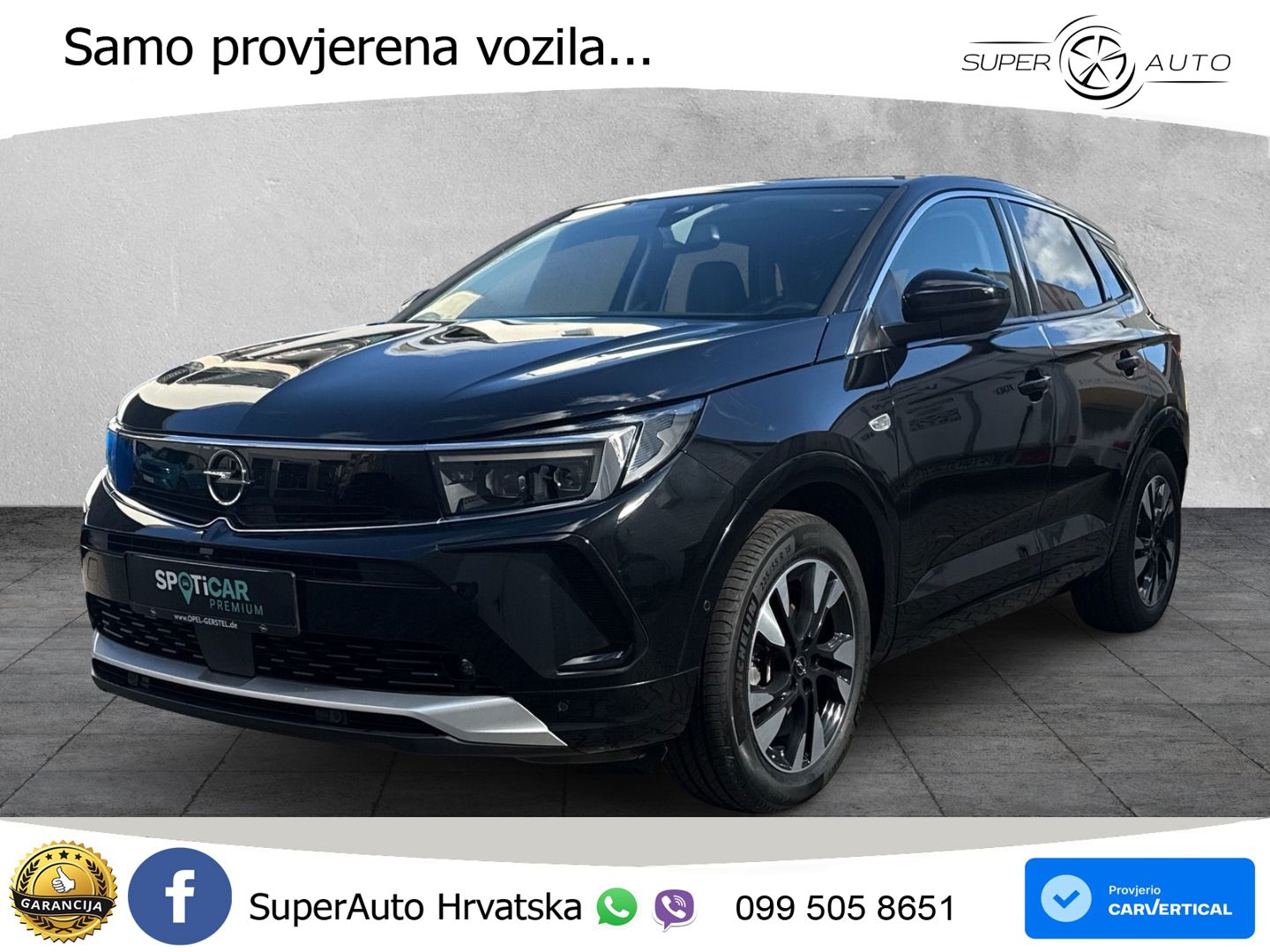 Opel Grandland 1.2i Turbo (130 KS) Automatic Elegance LED+GR SJED+ACC