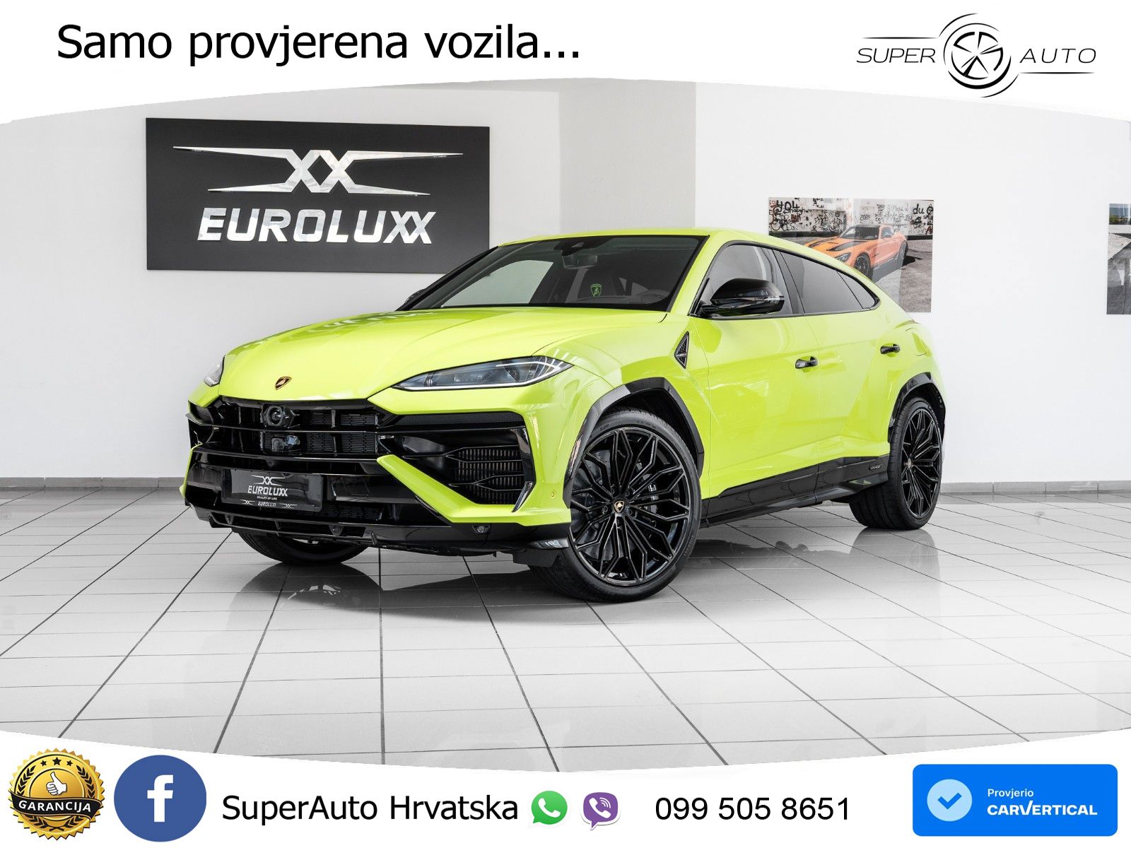 Lamborghini Urus SE 4.0 V8 (800 KS) 4WD Automatic LED+GR SJED+ACC
