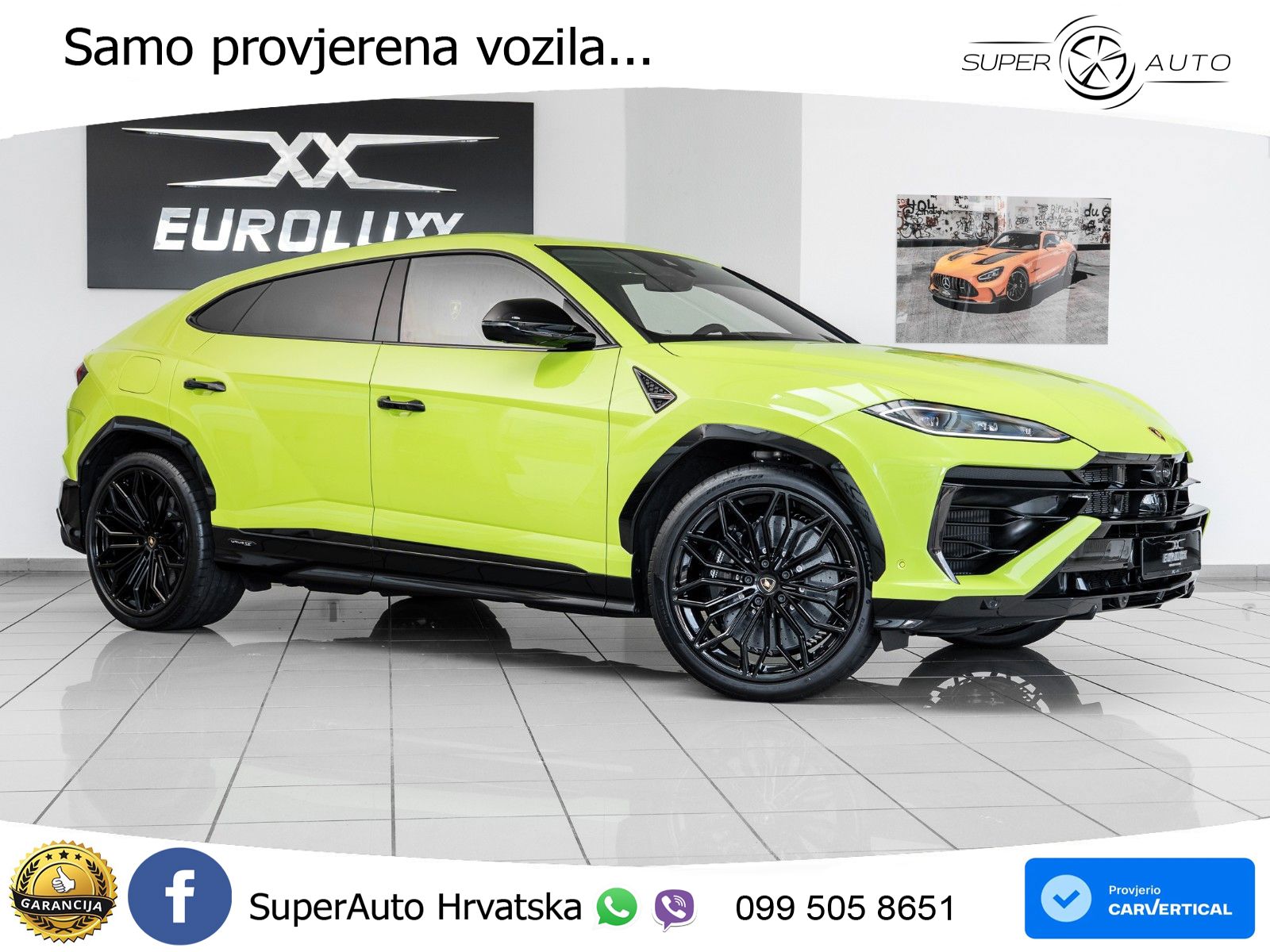 Lamborghini Urus SE 4.0 V8 (800 KS) 4WD Automatic LED+GR SJED+ACC