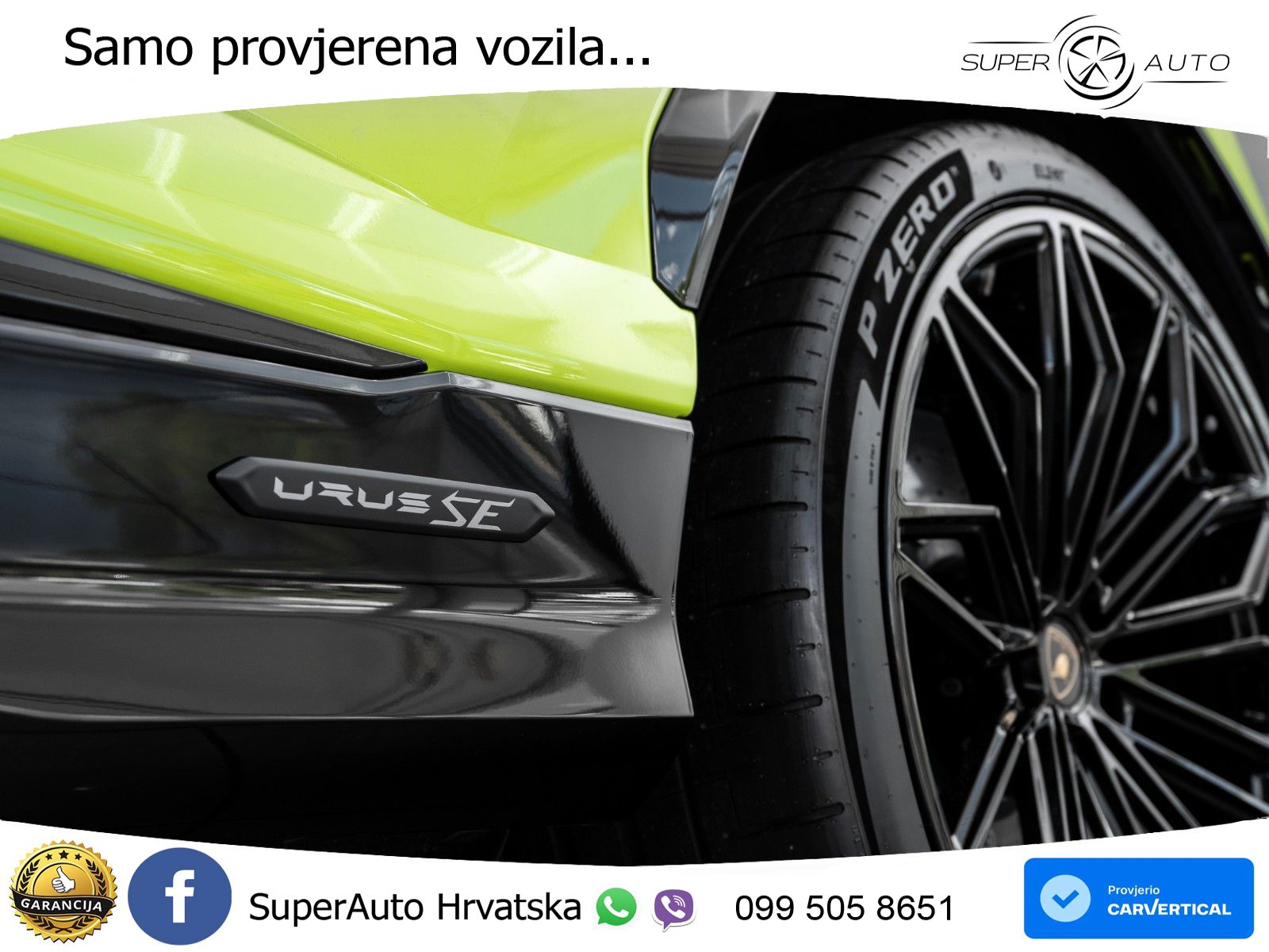 Lamborghini Urus SE 4.0 V8 (800 KS) 4WD Automatic LED+GR SJED+ACC