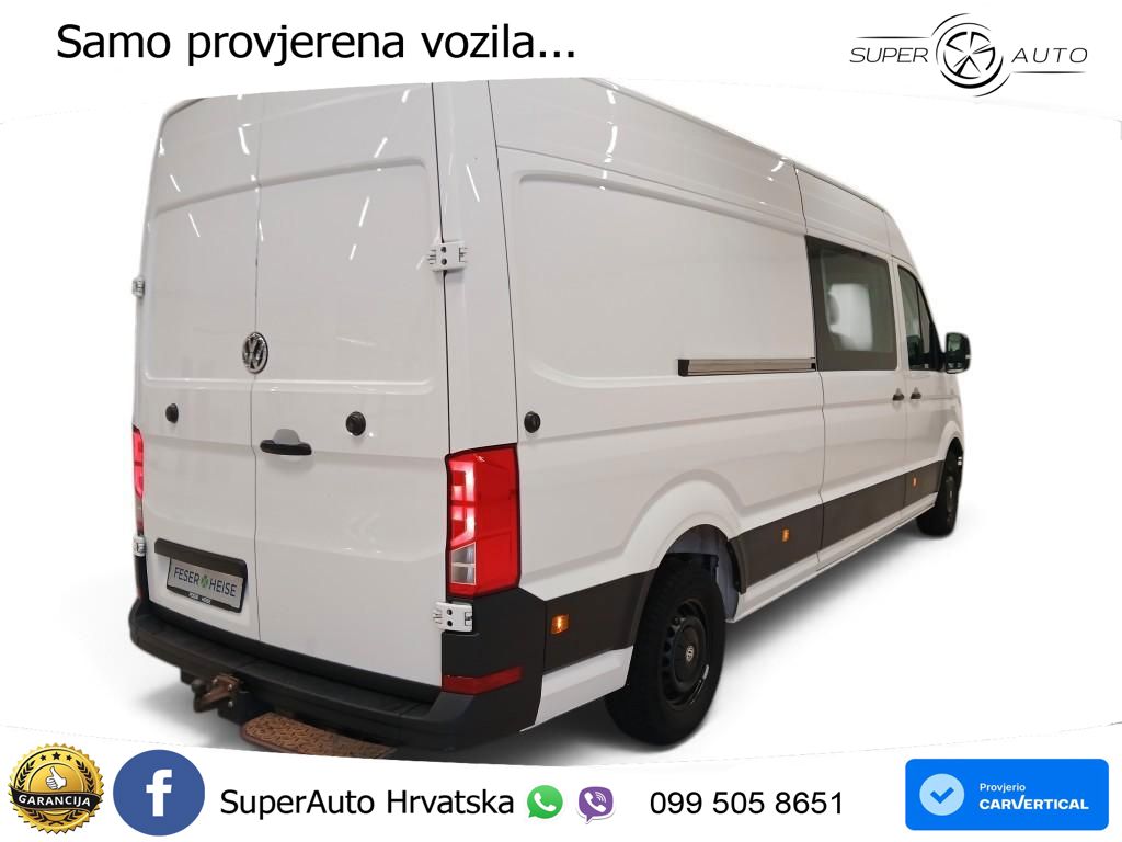 Volkswagen Crafter Kasten langer Radstand 2.0 TDI Rear View 177 KS