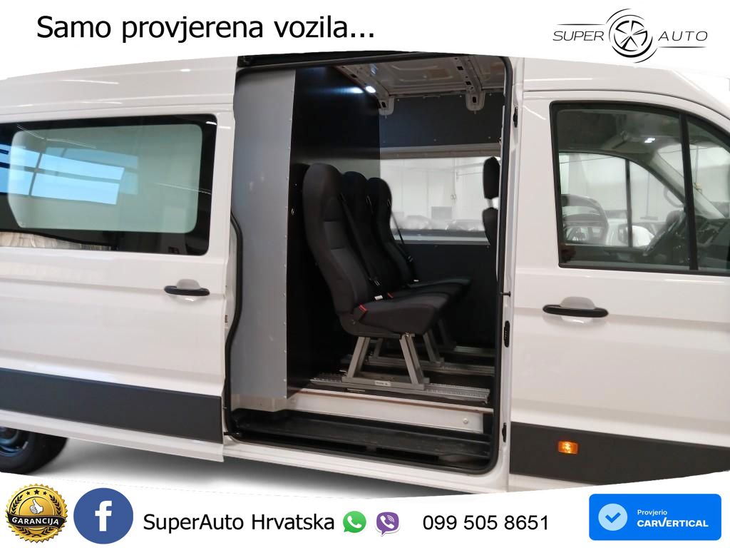 Volkswagen Crafter Kasten langer Radstand 2.0 TDI Rear View 177 KS