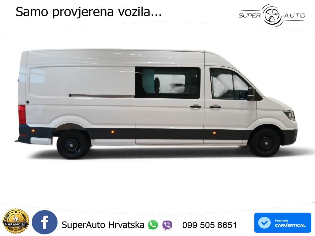 Volkswagen Crafter Kasten langer Radstand 2.0 TDI Rear View 177 KS