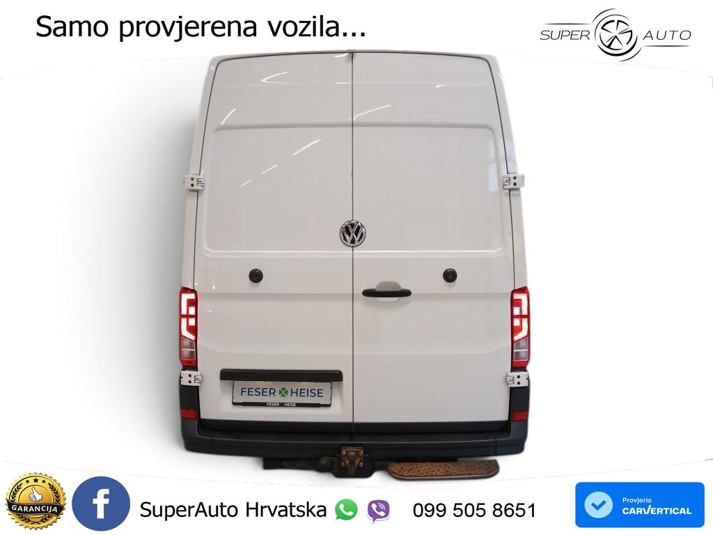 Volkswagen Crafter Kasten langer Radstand 2.0 TDI Rear View 177 KS