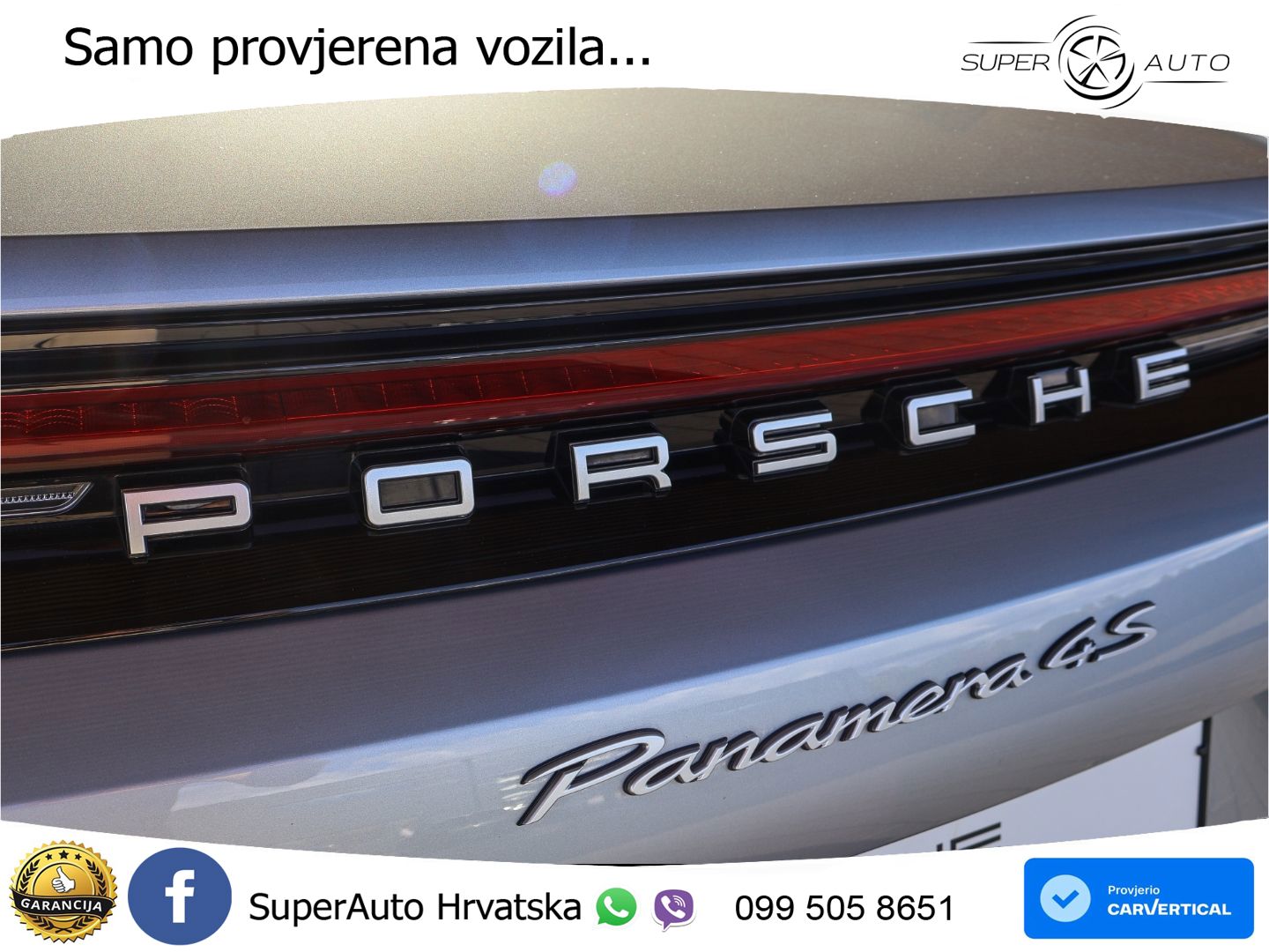 Porsche Panamera 4S 2.9 V6 (544 KS) E-Hybrid PDK ACC+HEAD+4xGR SJED+360+PANO