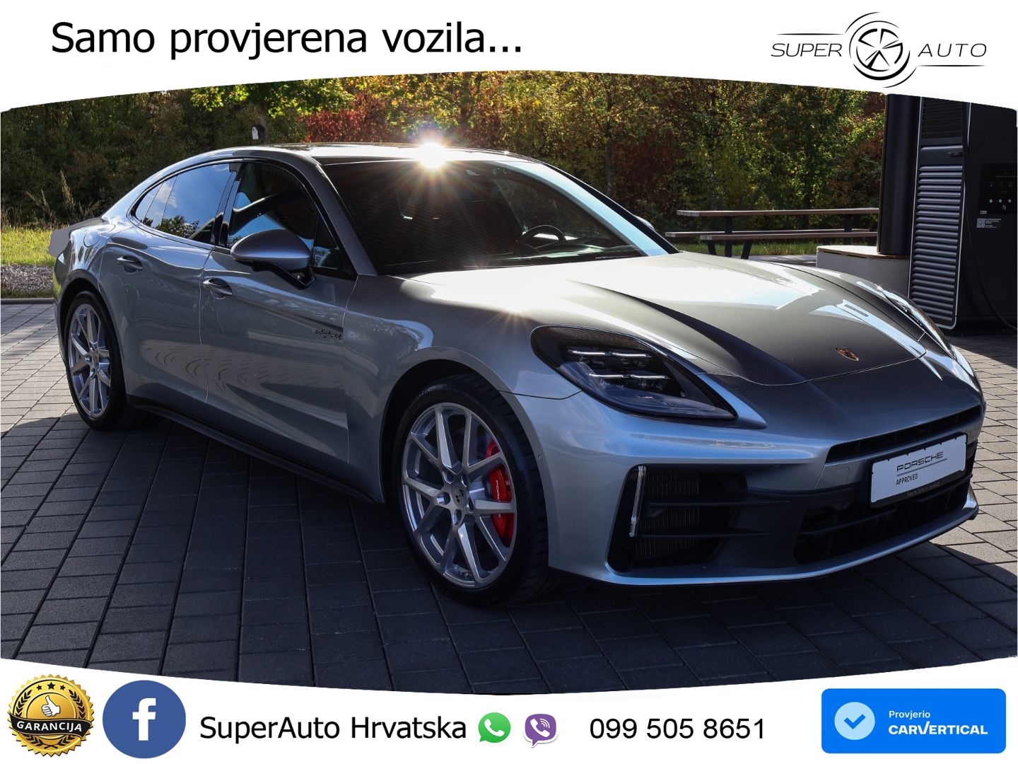 Porsche Panamera 4S 2.9 V6 (544 KS) E-Hybrid PDK ACC+HEAD+4xGR SJED+360+PANO