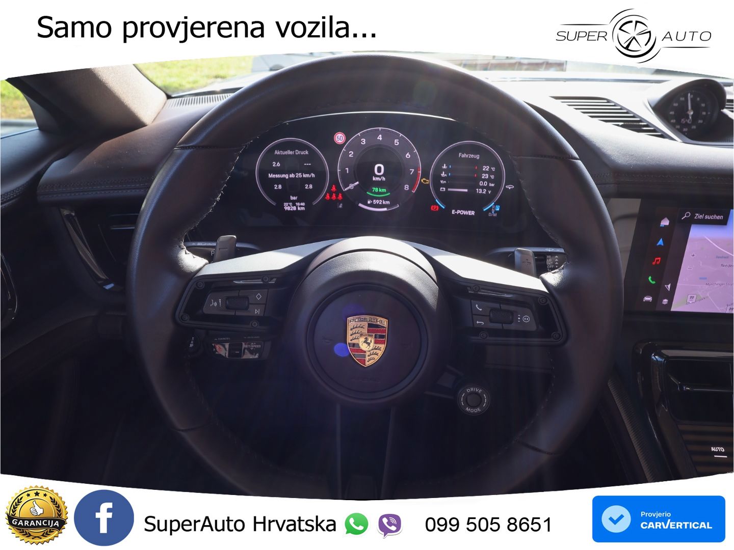Porsche Panamera 4S 2.9 V6 (544 KS) E-Hybrid PDK ACC+HEAD+4xGR SJED+360+PANO