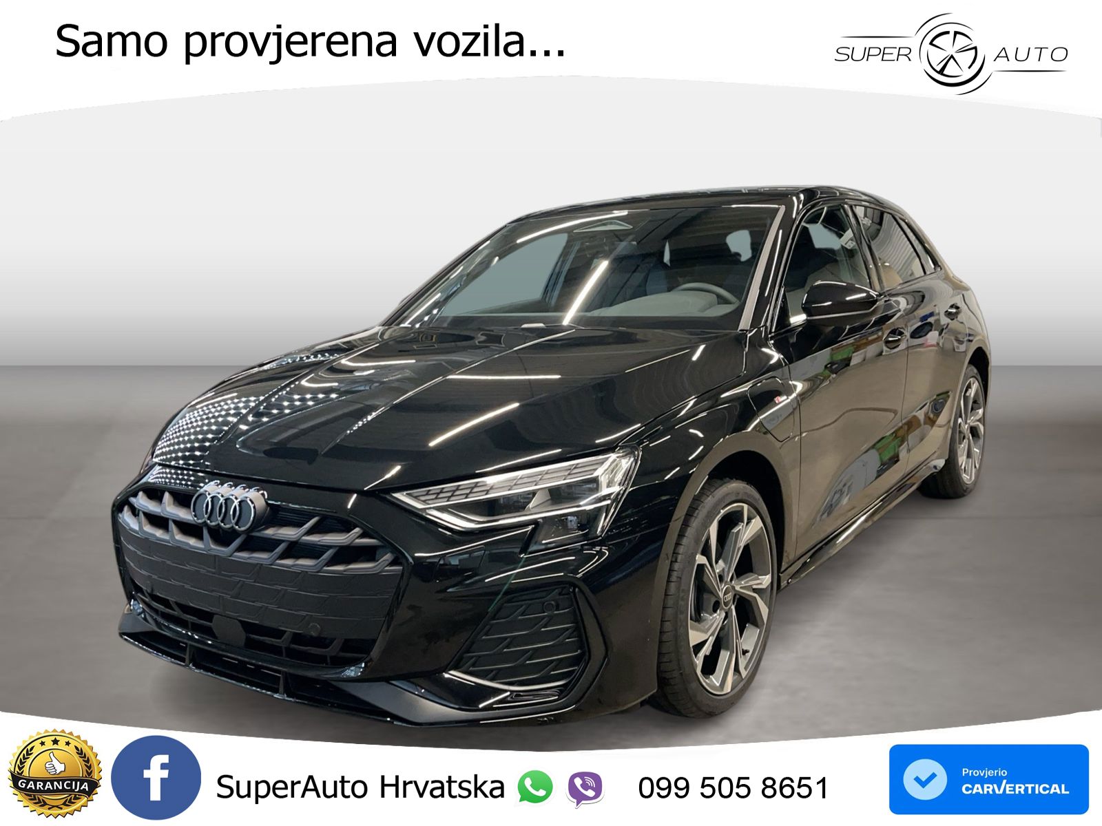Audi A3 Sportback 40 TFSI e (204 KS) Plug-in Hybrid S tronic S line LED+GR SJED+ACC