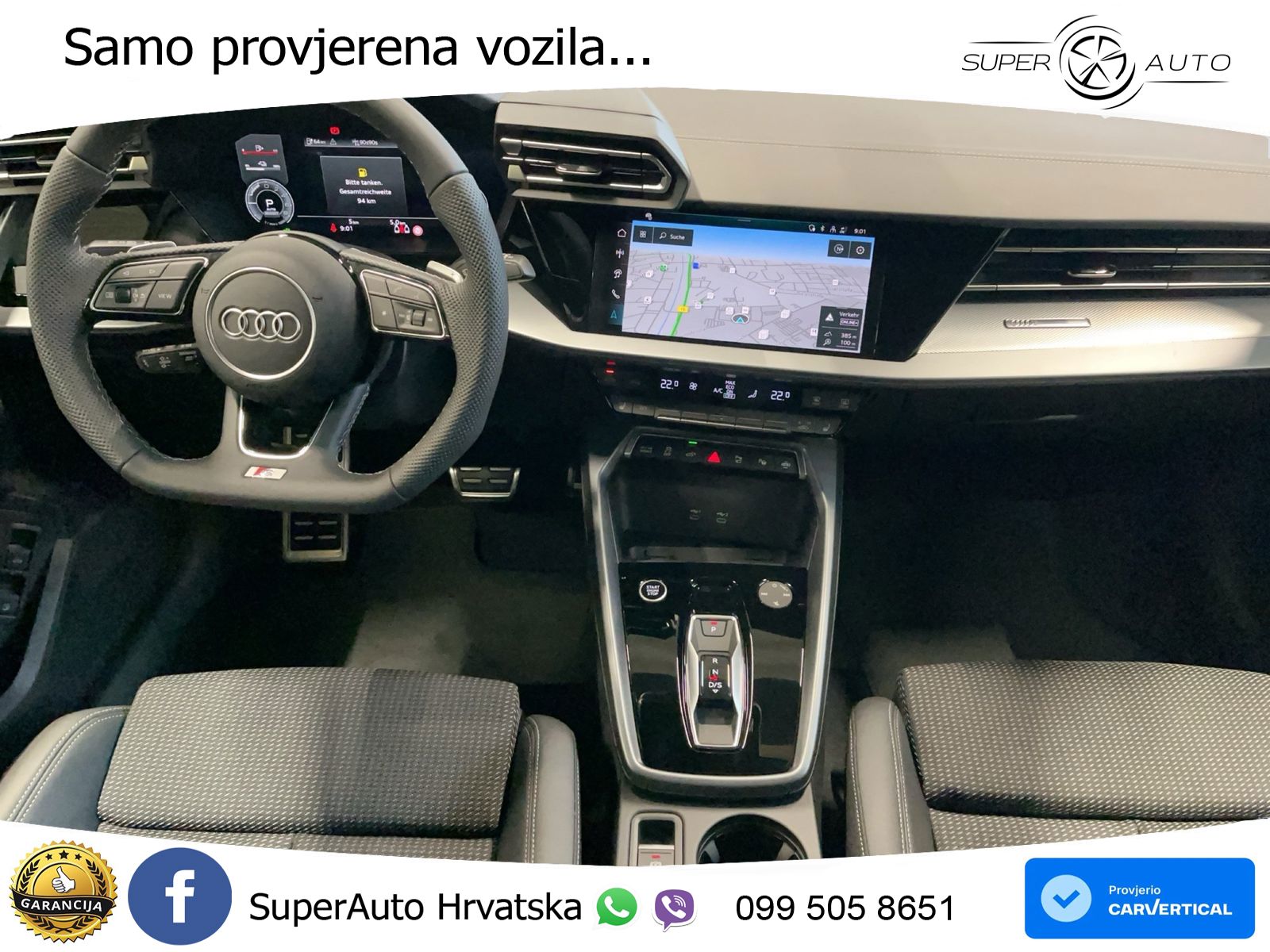Audi A3 Sportback 40 TFSI e (204 KS) Plug-in Hybrid S tronic S line LED+GR SJED+ACC