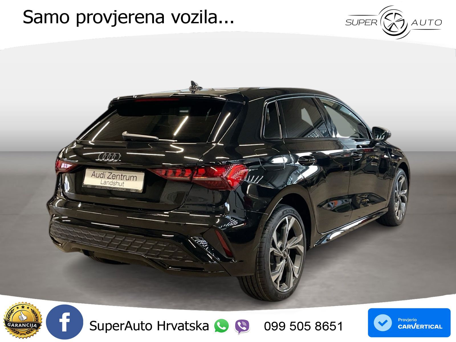 Audi A3 Sportback 40 TFSI e (204 KS) Plug-in Hybrid S tronic S line LED+GR SJED+ACC