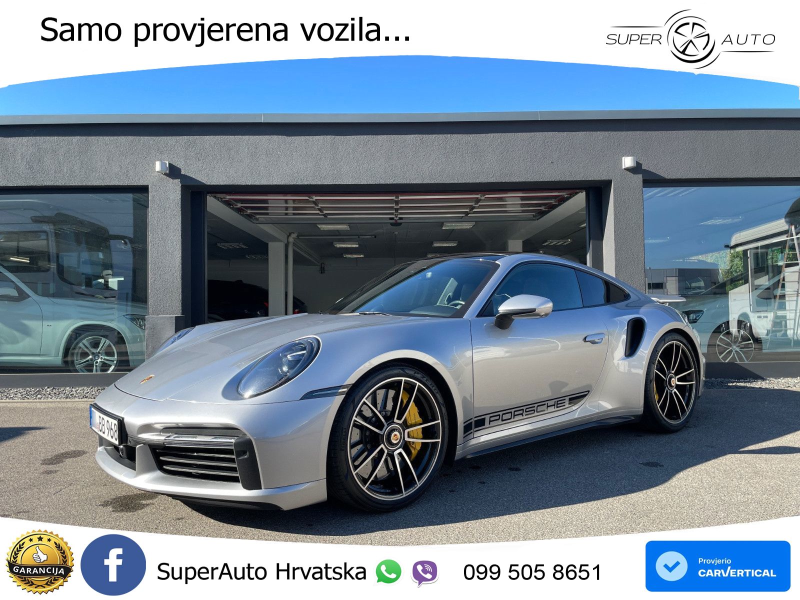 Porsche 911 Turbo S 3.8 (650 KS) PDK LED+GR SJED+ACC