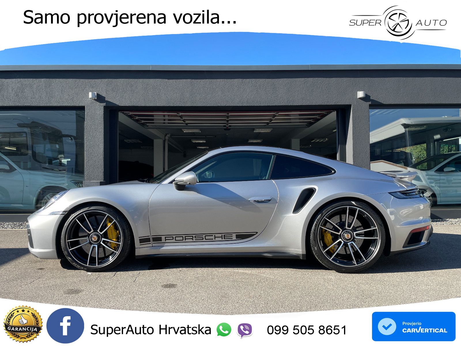 Porsche 911 Turbo S 3.8 (650 KS) PDK LED+GR SJED+ACC
