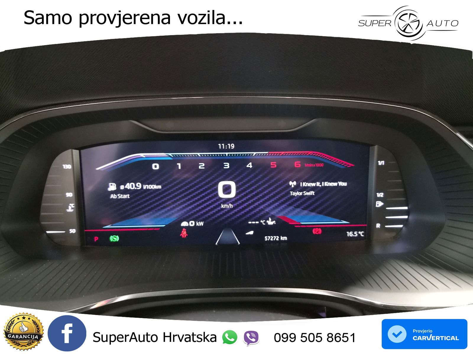 Škoda Octavia Combi RS 2.0 TDI (200 KS) DSG LED+GR SJED+ACC
