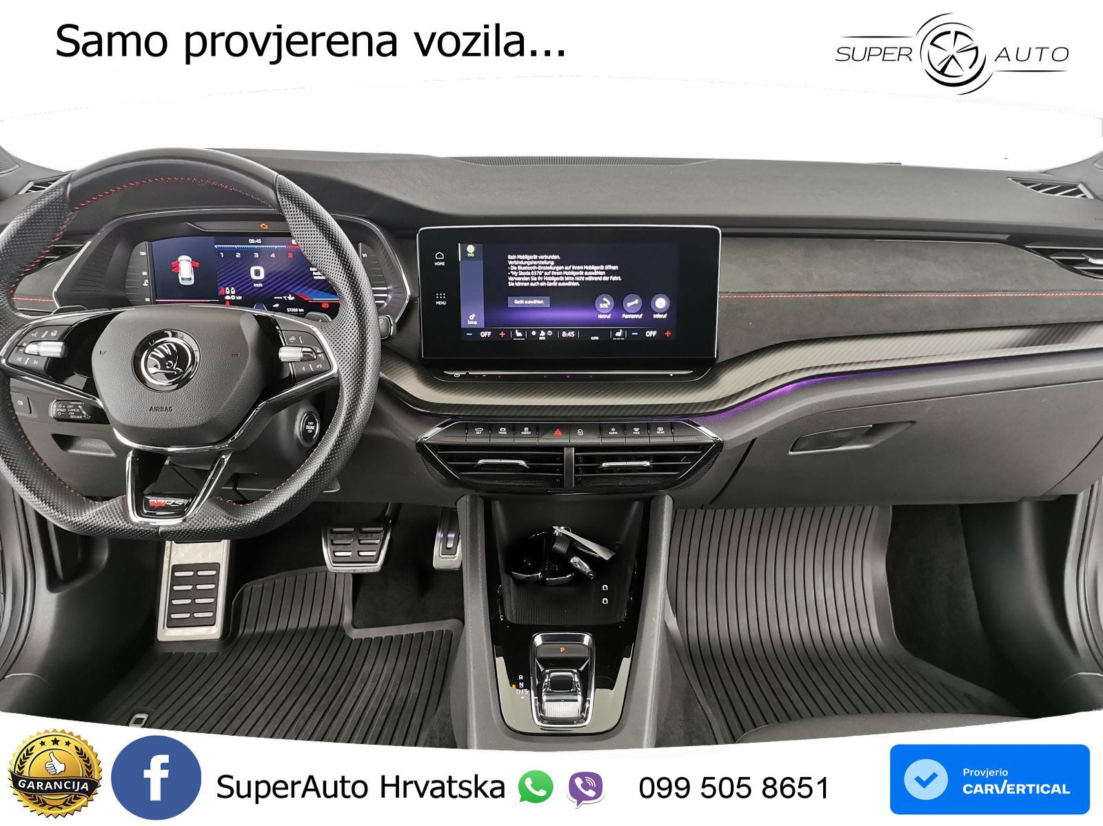 Škoda Octavia Combi RS 2.0 TDI (200 KS) DSG LED+GR SJED+ACC