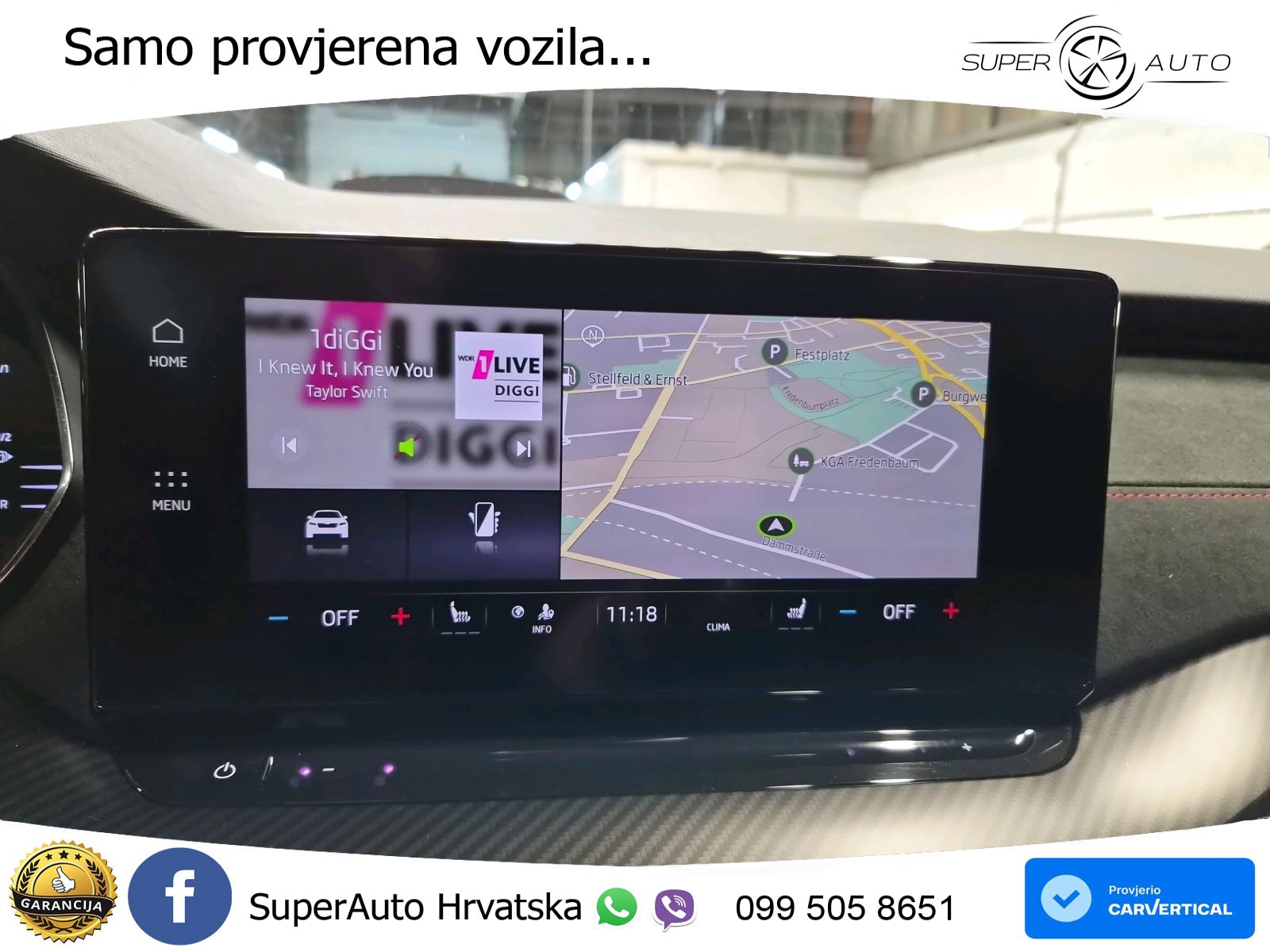 Škoda Octavia Combi RS 2.0 TDI (200 KS) DSG LED+GR SJED+ACC