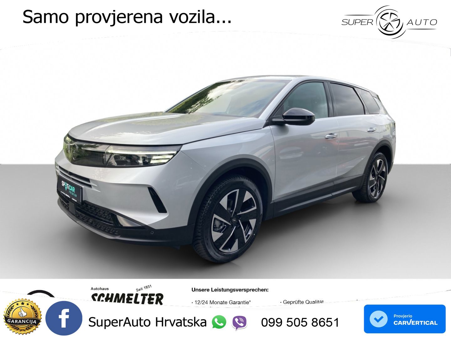 Opel Grandland 1.2 Turbo (136 KS)  e-DCT GS LED+GR SJED+ACC