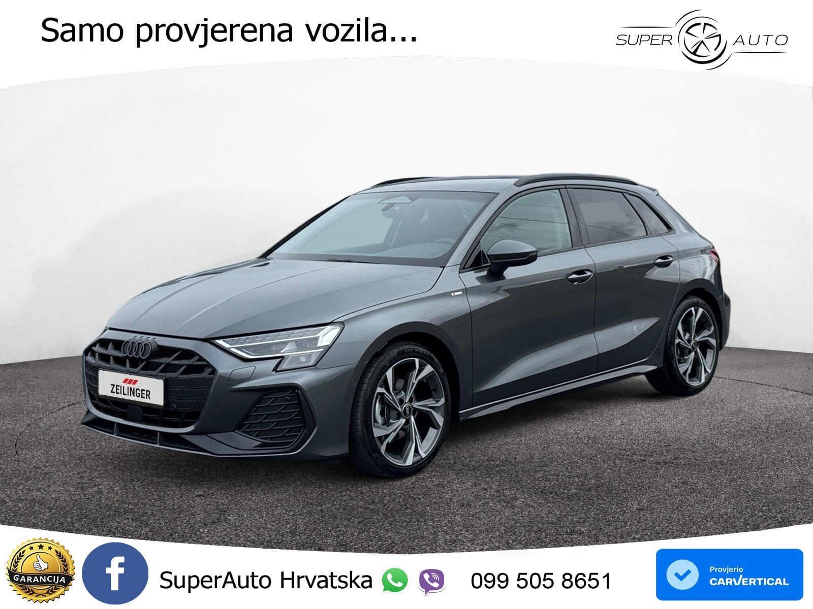 Audi A3 35 TFSI (150 KS) S tronic S line LED+GR SJED+ACC