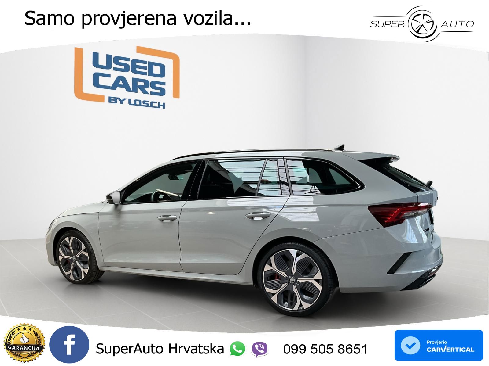 Škoda Octavia Combi RS 2.0 TSI (265 KS) DSG