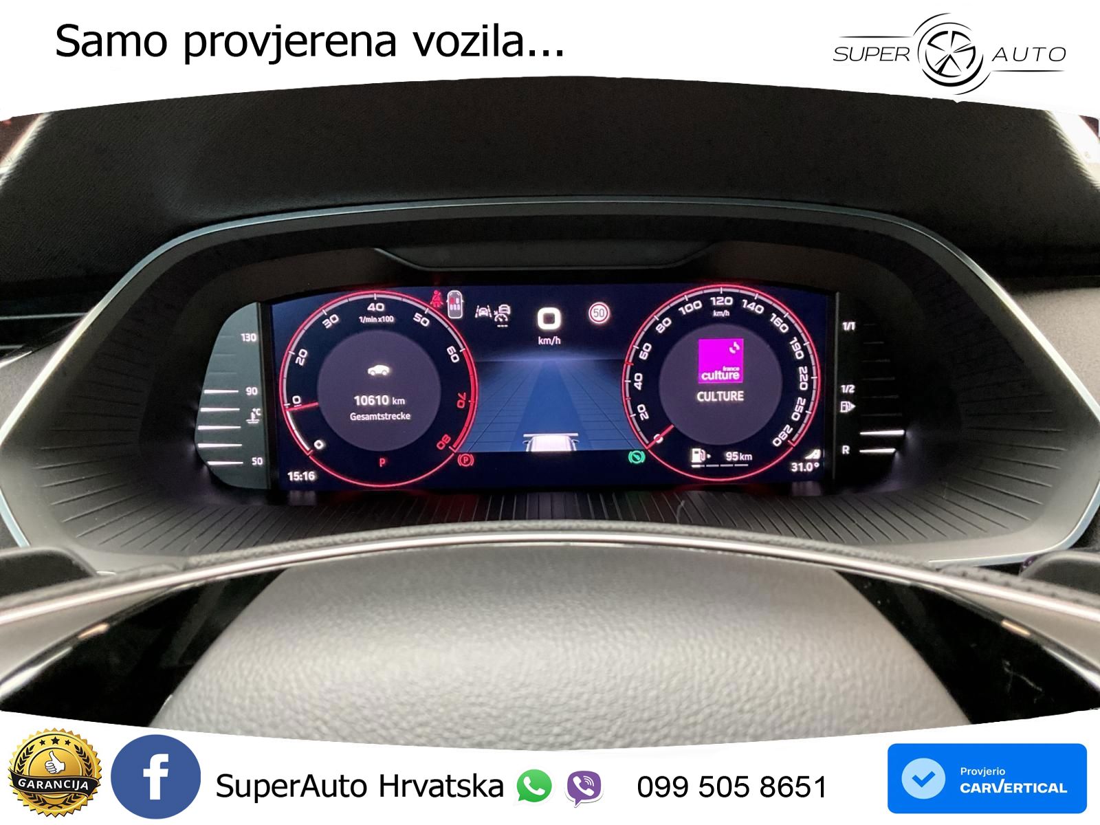 Škoda Octavia Combi RS 2.0 TSI (265 KS) DSG