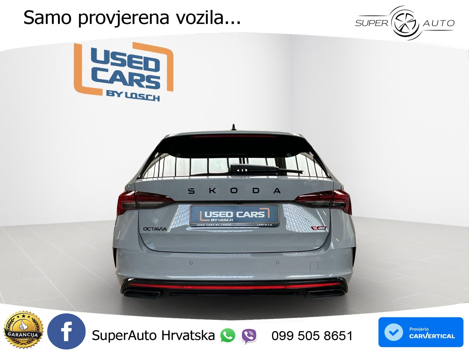 Škoda Octavia Combi RS 2.0 TSI (265 KS) DSG