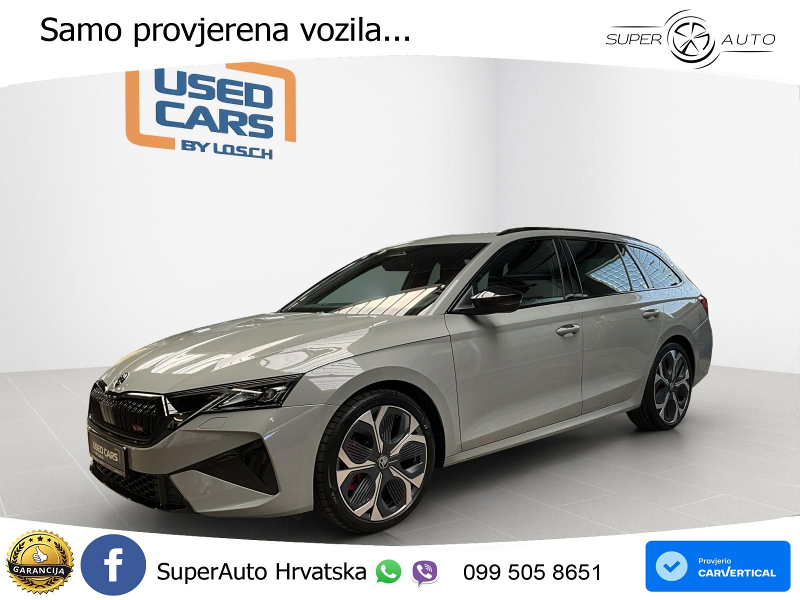Škoda Octavia Combi RS 2.0 TSI (265 KS) DSG