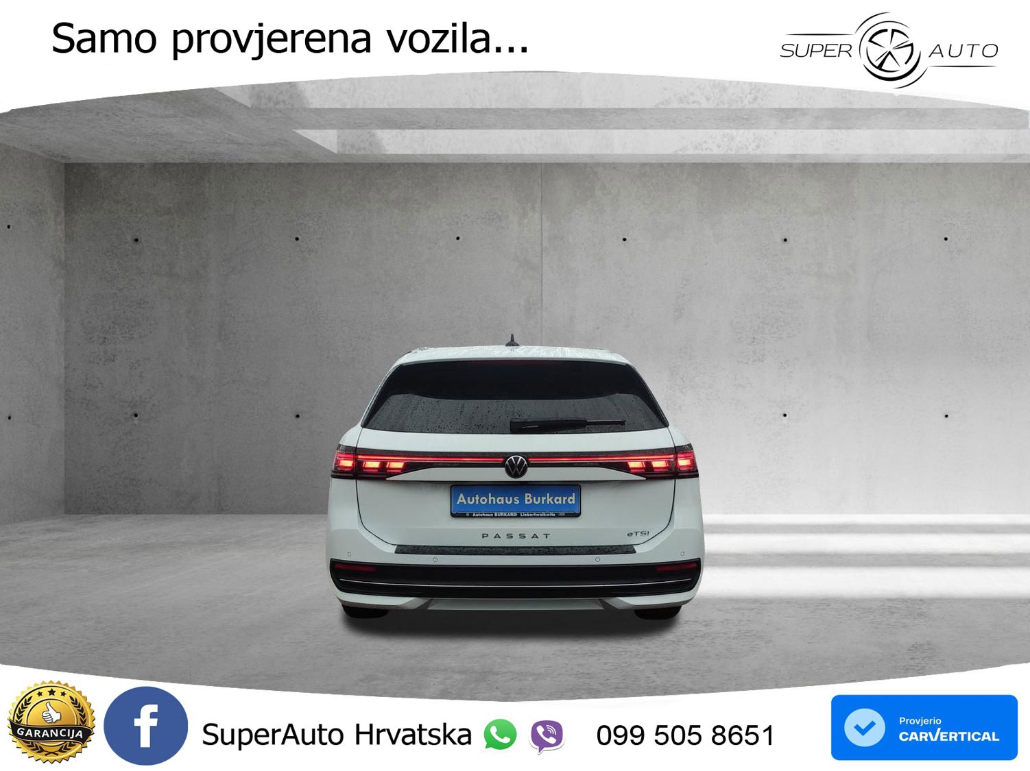 Volkswagen Passat Variant 1.5 eTSI (150 KS) DSG MATRIX+GR SJED+KAM
