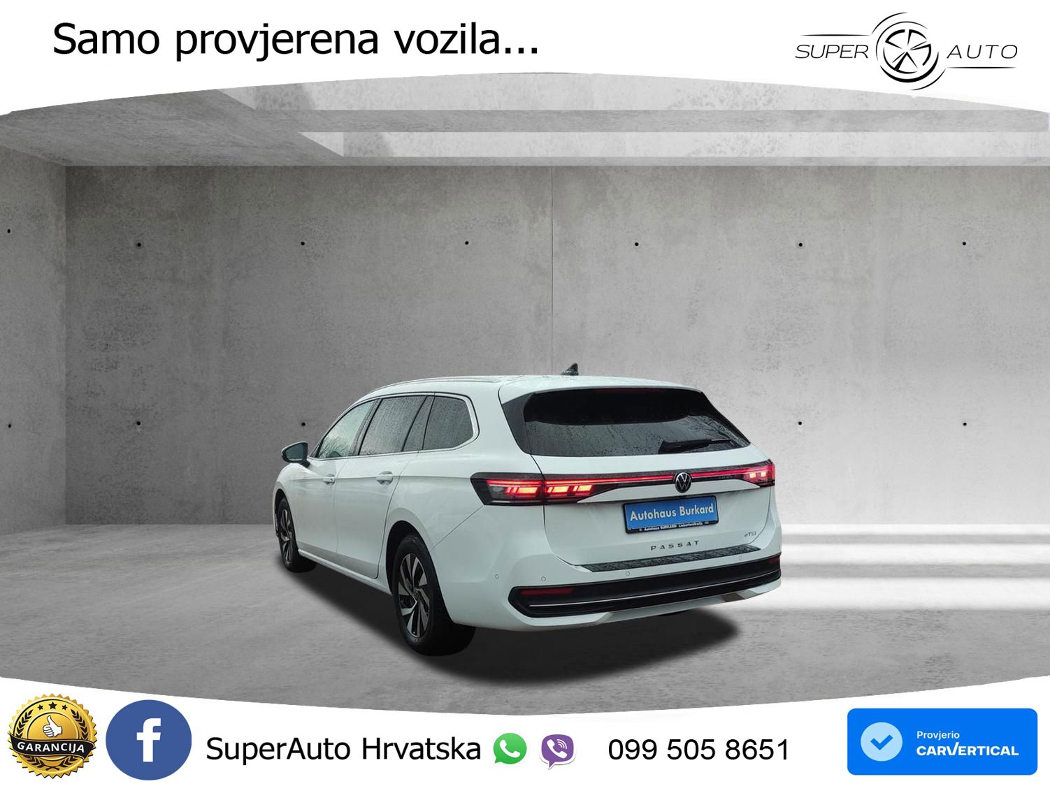Volkswagen Passat Variant 1.5 eTSI (150 KS) DSG MATRIX+GR SJED+KAM