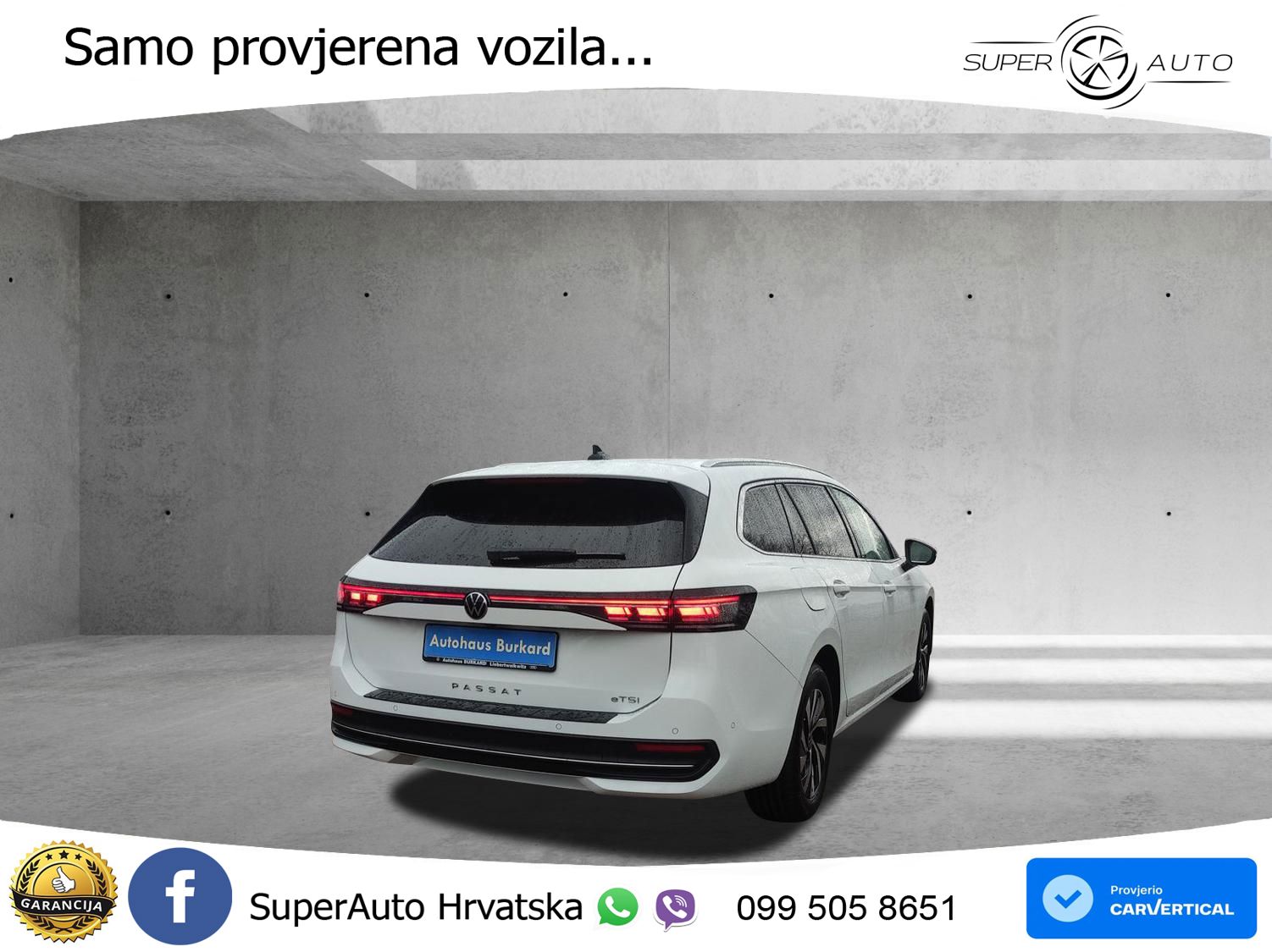 Volkswagen Passat Variant 1.5 eTSI (150 KS) DSG MATRIX+GR SJED+KAM