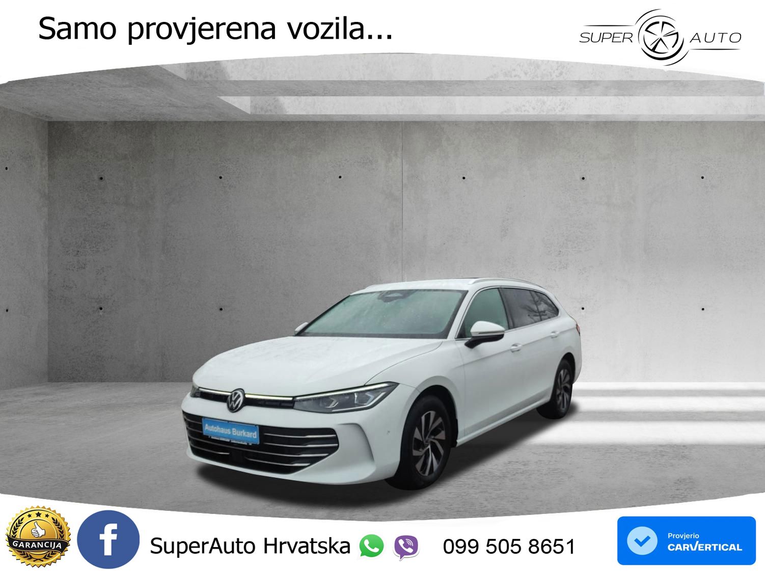 Volkswagen Passat Variant 1.5 eTSI (150 KS) DSG MATRIX+GR SJED+KAM