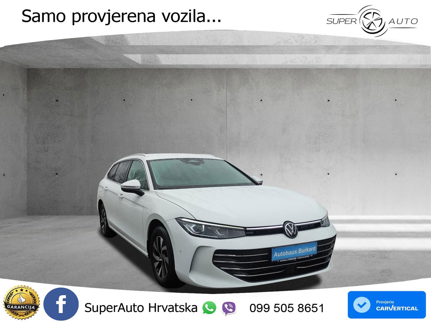 Volkswagen Passat Variant 1.5 eTSI (150 KS) DSG MATRIX+GR SJED+KAM