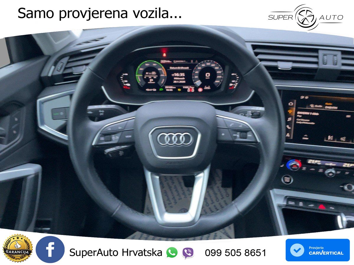 Audi Q3 45 TFSIe (245 KS) S tronic S line