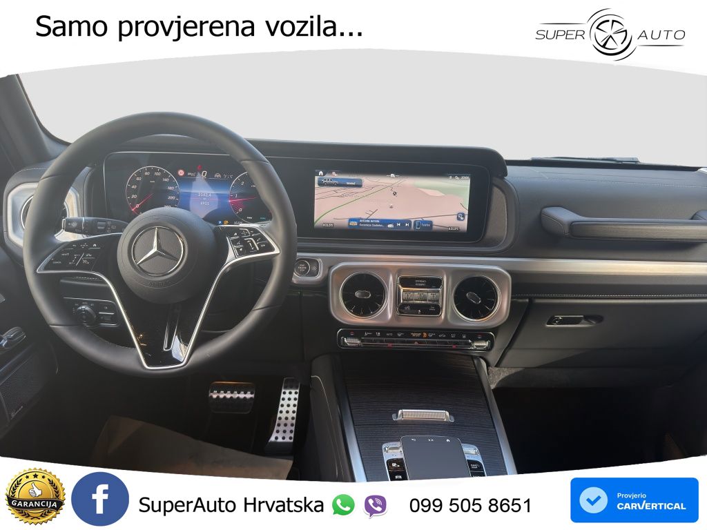 Mercedes G 450d Long (367 KS) 4MATIC 9G-TRONIC Exclusive LED+GR SJED+ACC