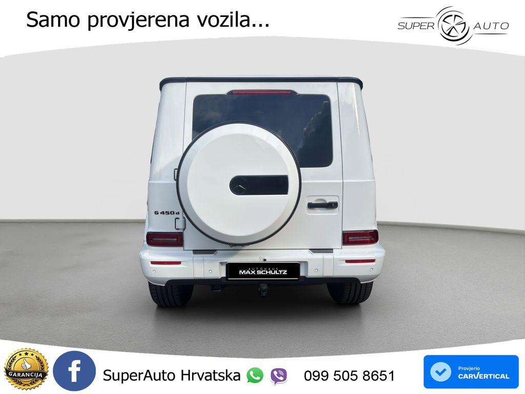 Mercedes G 450d Long (367 KS) 4MATIC 9G-TRONIC Exclusive LED+GR SJED+ACC
