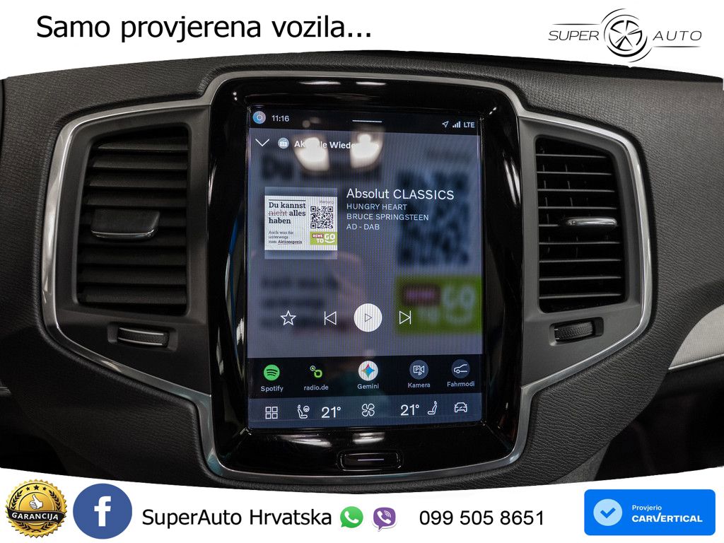 Volvo XC90 2.0 T8 AWD Automatic LED+GR SJED+ACC
