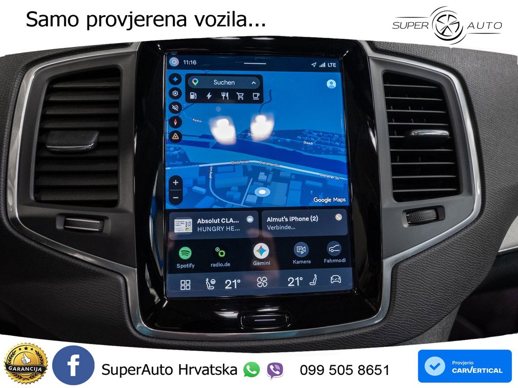 Volvo XC90 2.0 T8 AWD Automatic LED+GR SJED+ACC
