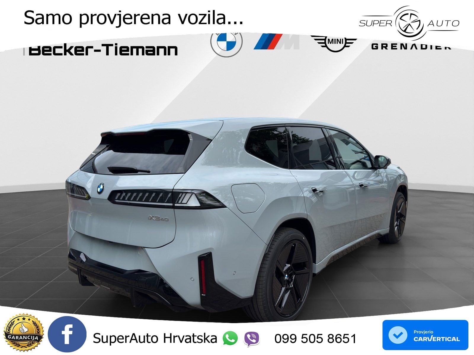 BMW iX3 40 82.6 kWh (320 KS)