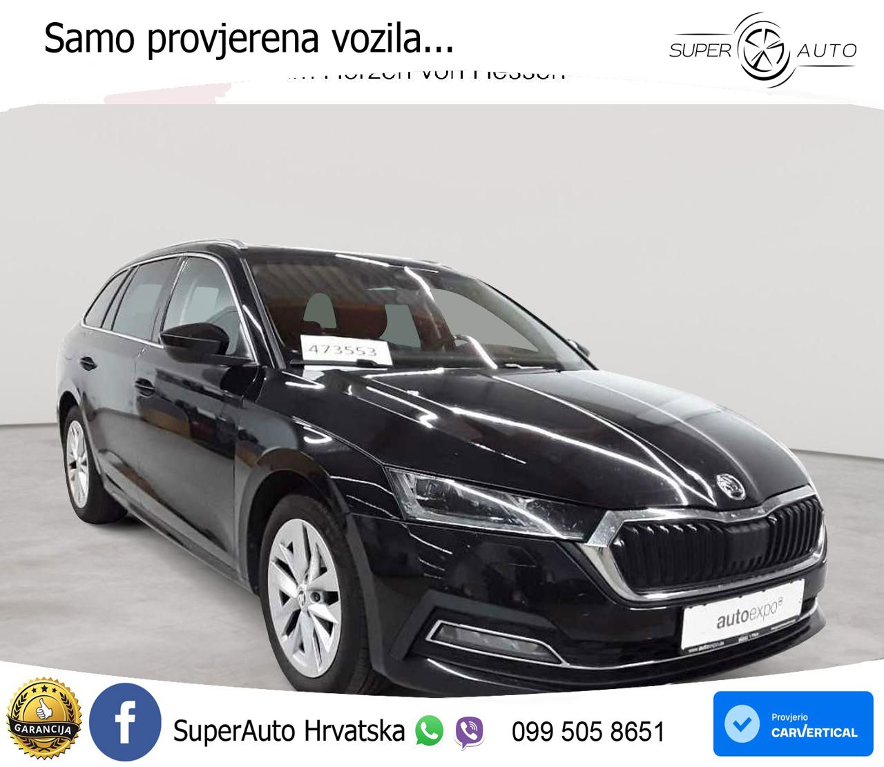Škoda Octavia Combi 2.0 TDI (150 KS) DSG
